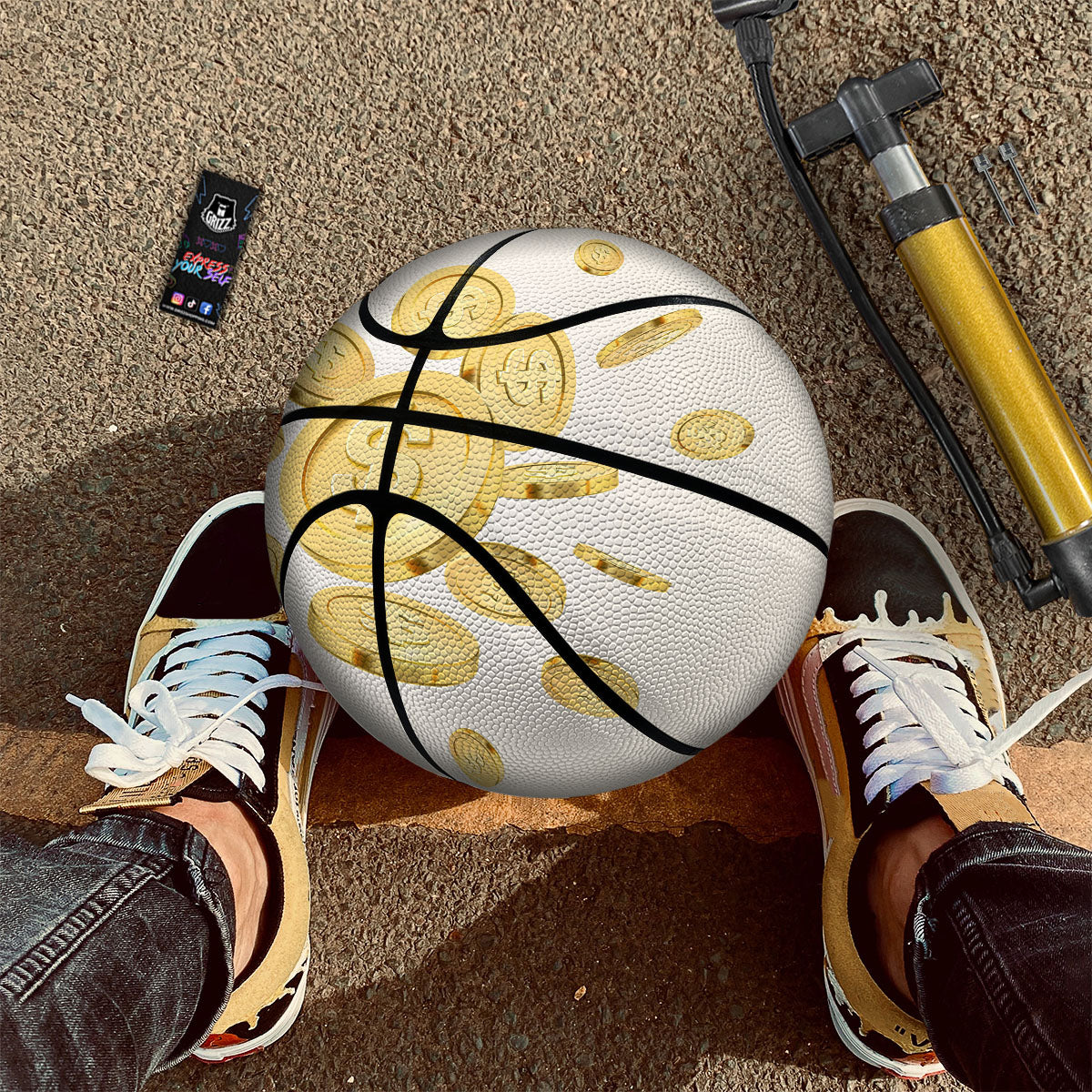 Southwestern Native Print Pattern Basketball