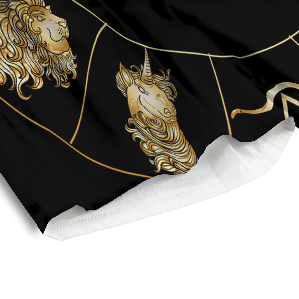 Signs Astrological And Cancer Print Men's Athletic Shorts