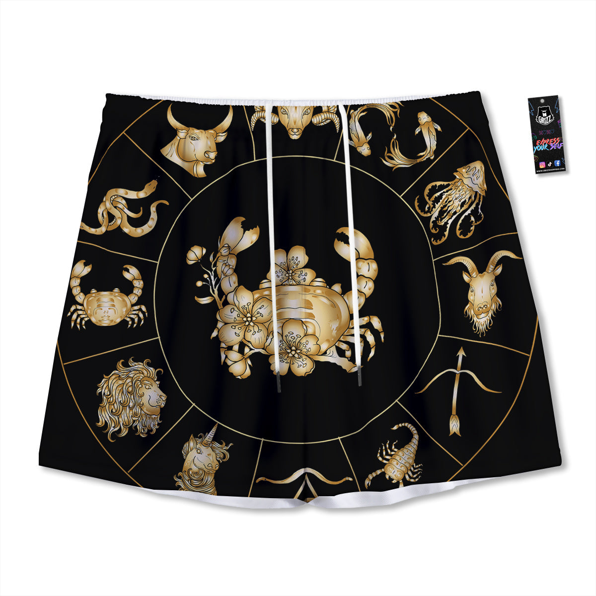 Saint Patrick's Day Cute Print Pattern Mesh Shorts