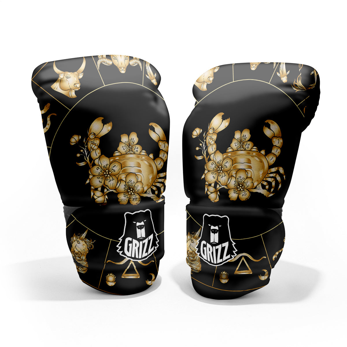 Signs Astrological And Cancer Print Pro Boxing Glove