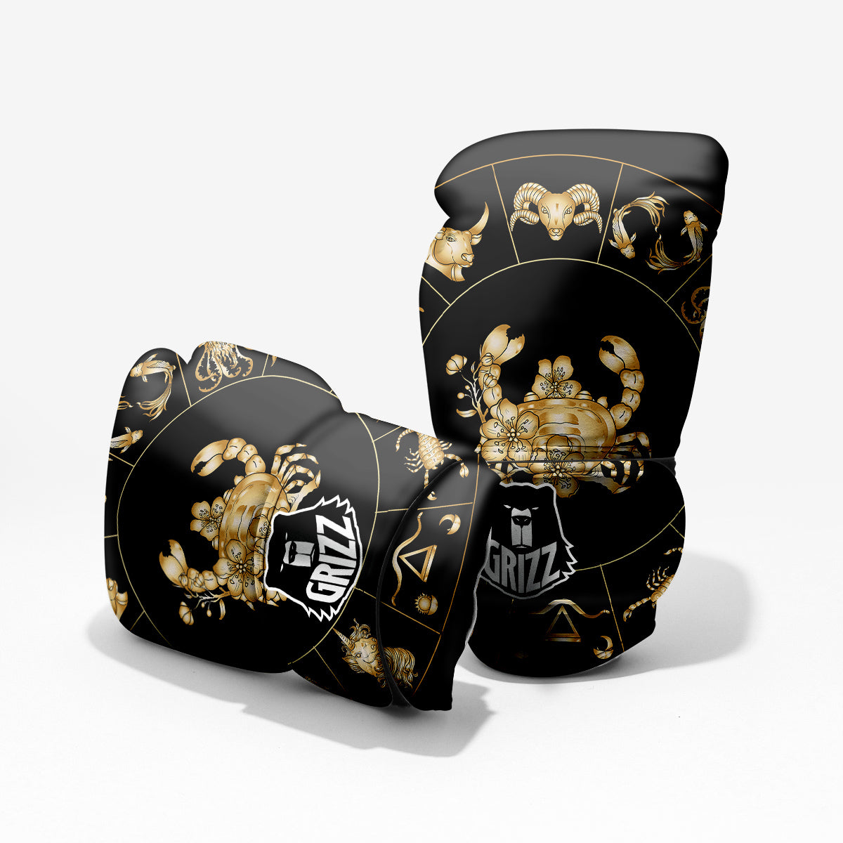 Signs Astrological And Cancer Print Pro Boxing Glove