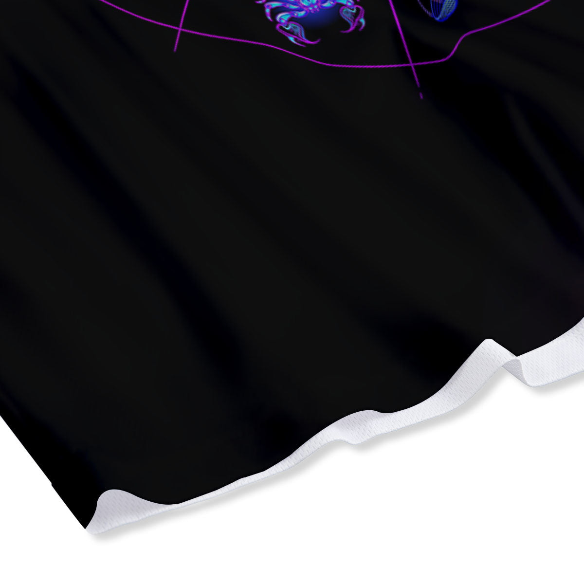 Signs Astrological And Gemini Print Mesh Shorts