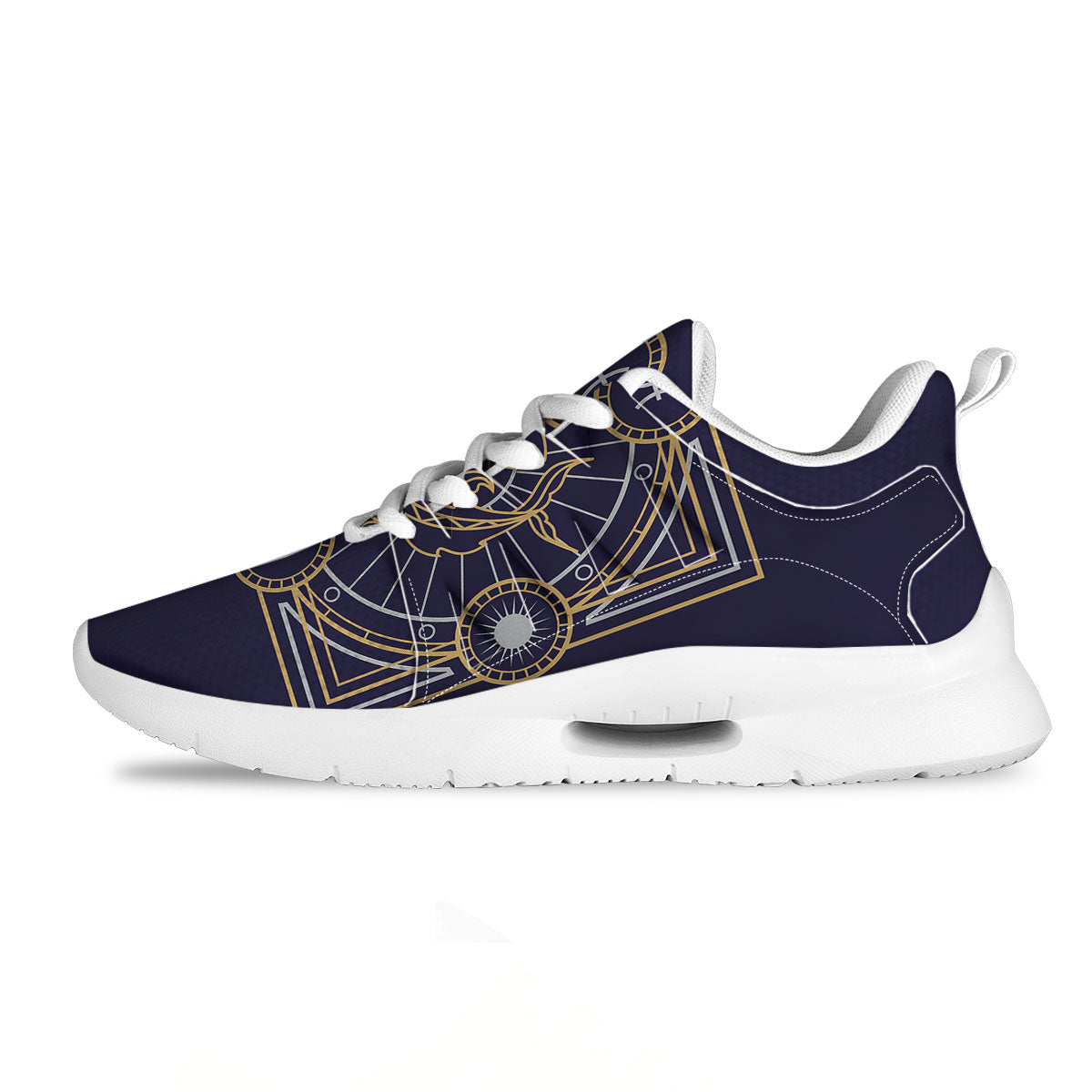 Signs Astrological And Pisces Print Tennis Shoes-grizzshop