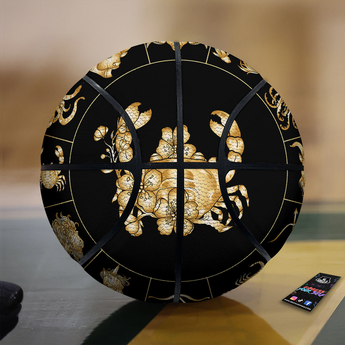 Signs Astrological And Cancer Print Basketball