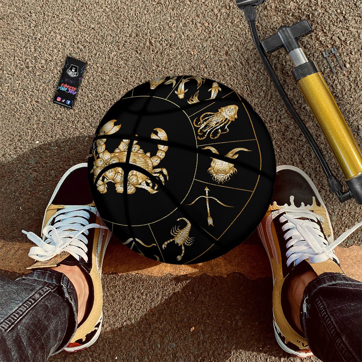 Signs Astrological And Cancer Print Basketball