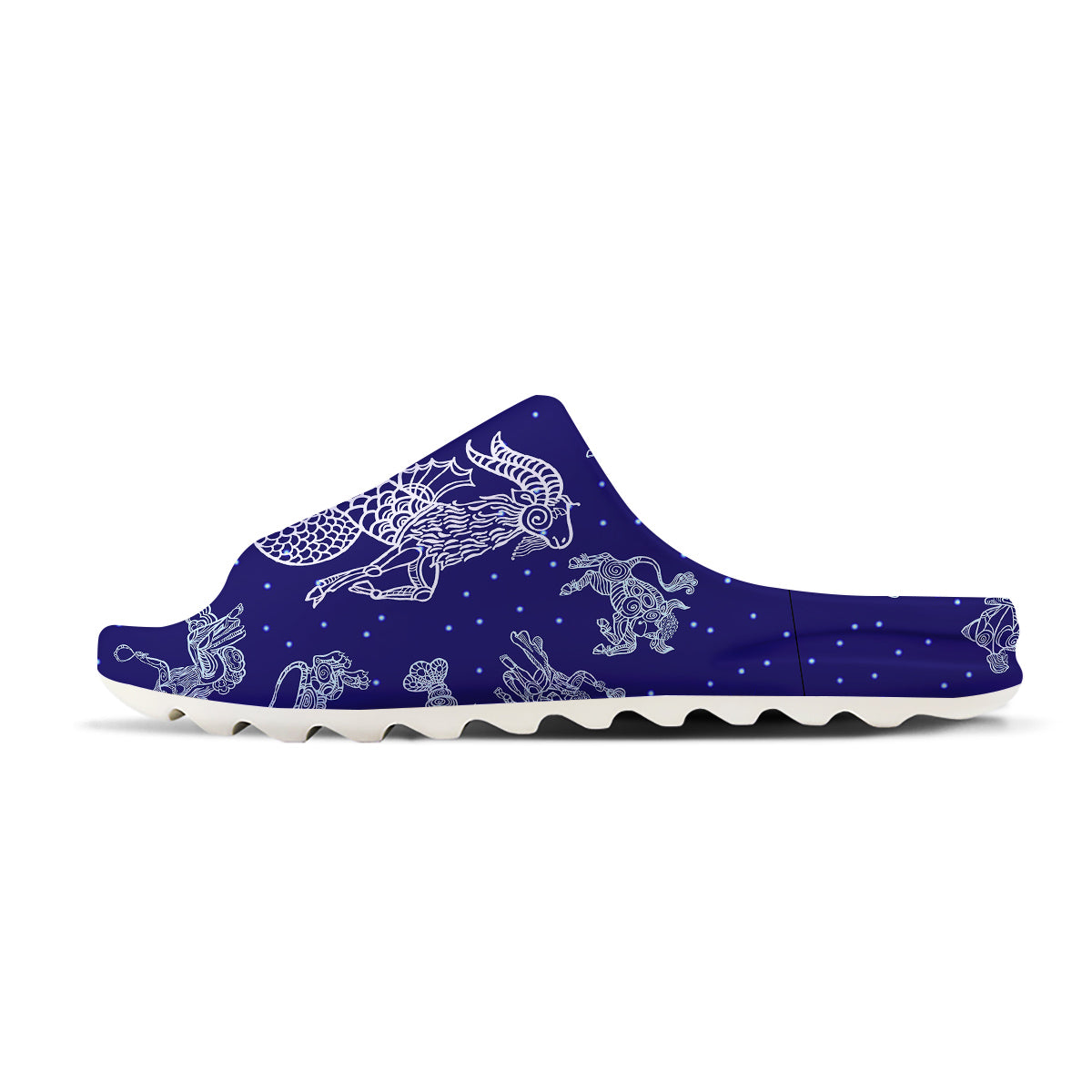 Signs Astrological And Capricorn Print Sandals-grizzshop
