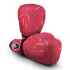 Skateboard Pattern Print Boxing Gloves-grizzshop