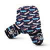 Skateboard Print Pattern Boxing Gloves-grizzshop