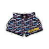 Skateboard Print Pattern Muay Thai Boxing Shorts-grizzshop