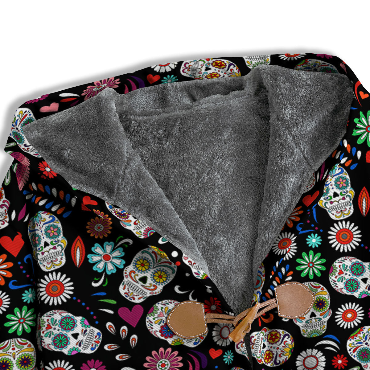 Skeleton Day Of The Dead Print Pattern Men's Windbreaker Jacket-grizzshop