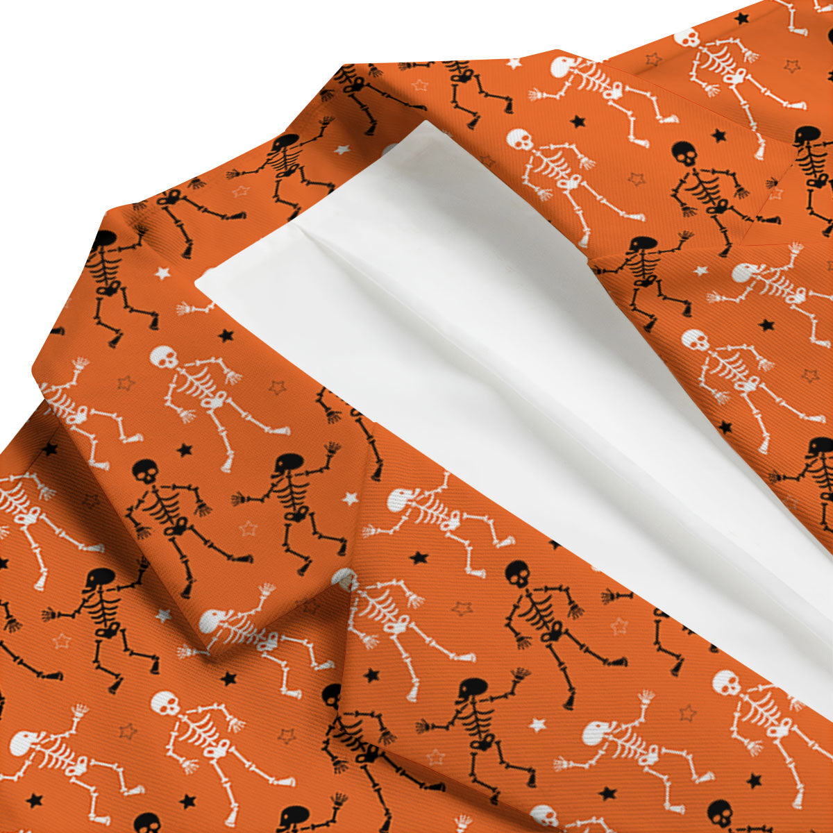 Skeleton Party Halloween Print Pattern Men's Blazer-grizzshop