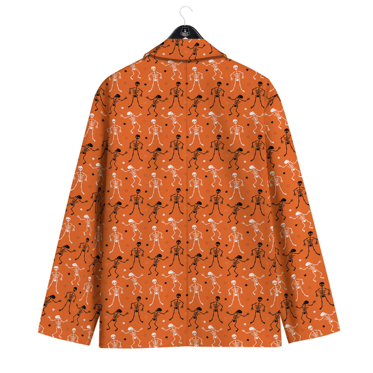 Skeleton Party Halloween Print Pattern Men's Sport Coat-grizzshop