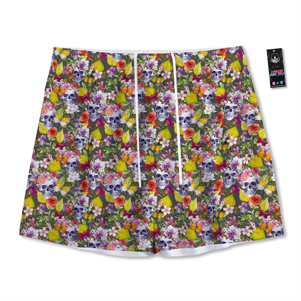 Saint Patrick's Day Green Irish Print Mesh Shorts