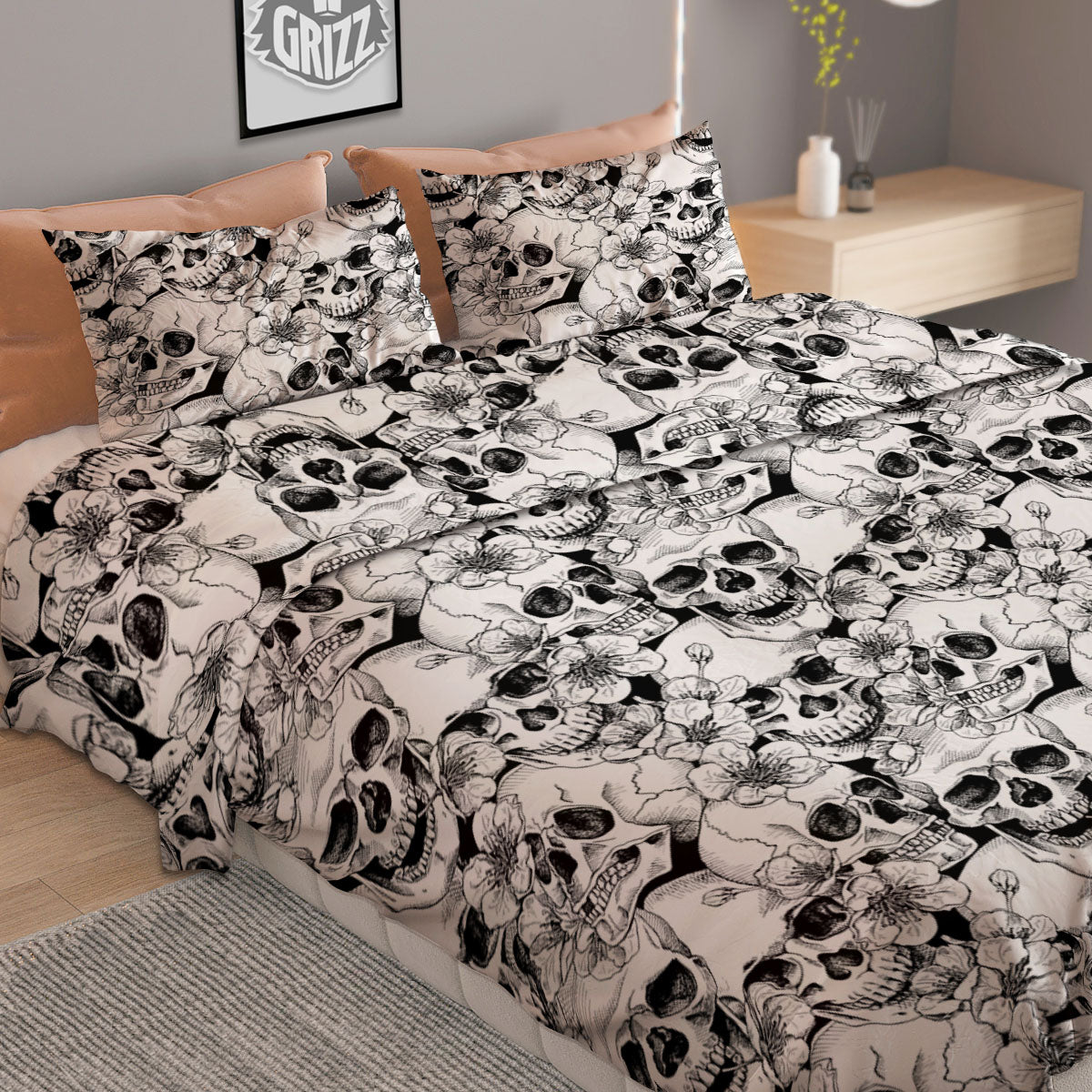 Saint Patrick's Day Green Plaid Print Duvet Cover Bedding Set