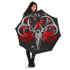 Skull Deer Vintage Print Umbrella-grizzshop