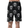 Skull Gothic Witch Men's Shorts-grizzshop