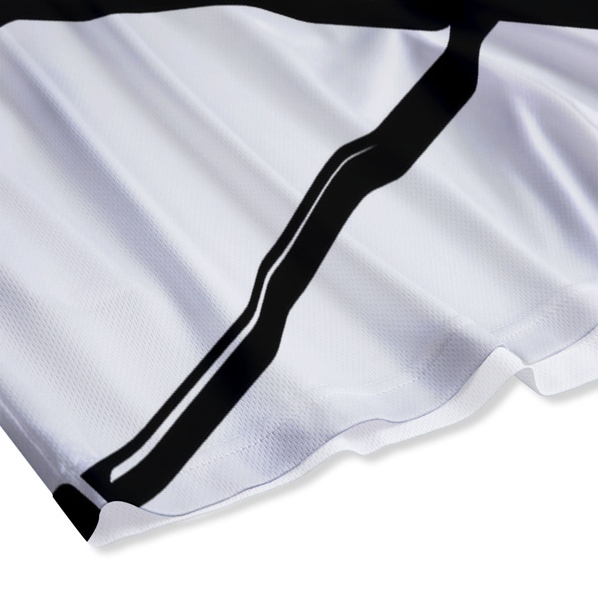 Skull Lacrosse Print Mesh Shorts