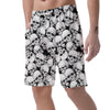 Skull Men's Shorts-grizzshop