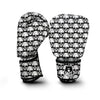 Skull Pattern Print Boxing Gloves-grizzshop