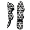 Skull Pattern Print Muay Thai Shin Guards-grizzshop