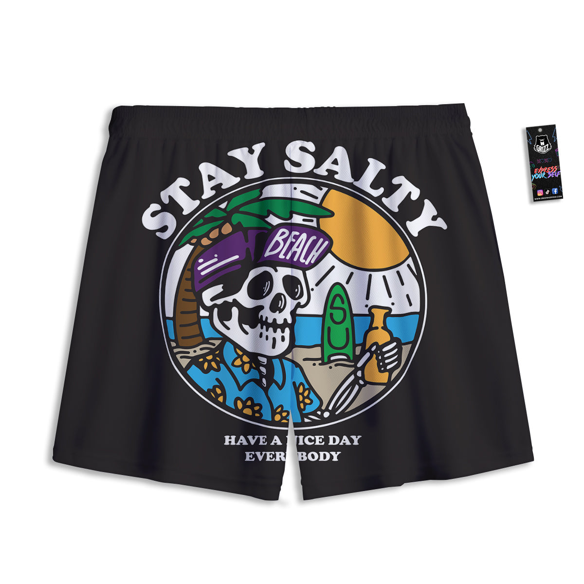 Stewart Tartan Blue And Green Print Mesh Shorts