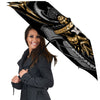 Skull Samurai Warrior Print Umbrella-grizzshop