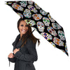 Skull Sugar Print Pattern Umbrella-grizzshop