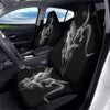 Skull Symbol Satan Goat Print Car Seat Covers-grizzshop