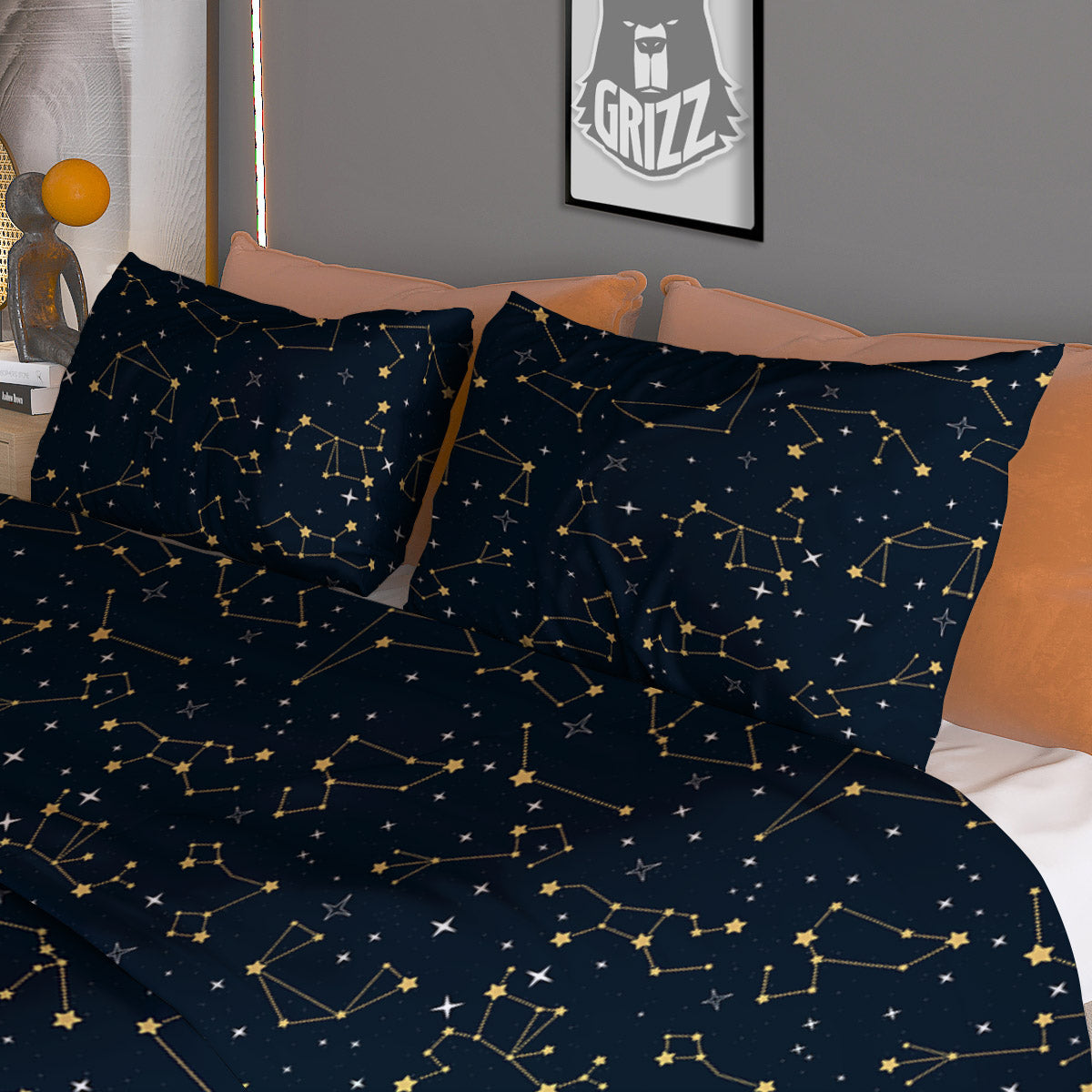 Scary Evil Clown Print Pattern Duvet Cover Bedding Set
