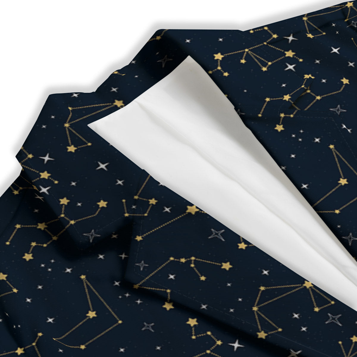 Sky Map Constellation Print Pattern Women's Blazer-grizzshop