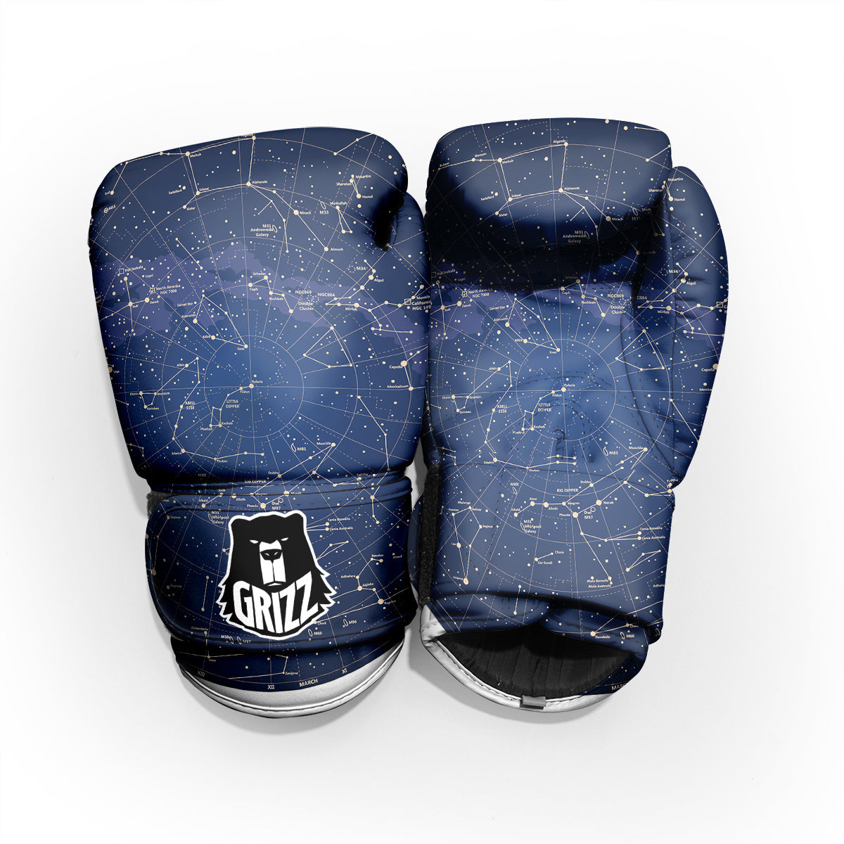 Sky Map Constellation Print Pro Boxing Glove