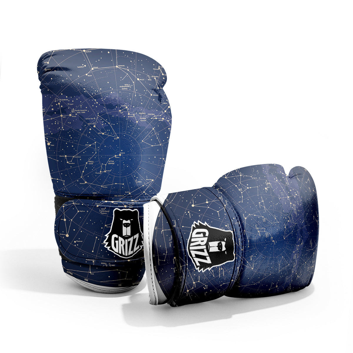 Sky Map Constellation Print Pro Boxing Glove