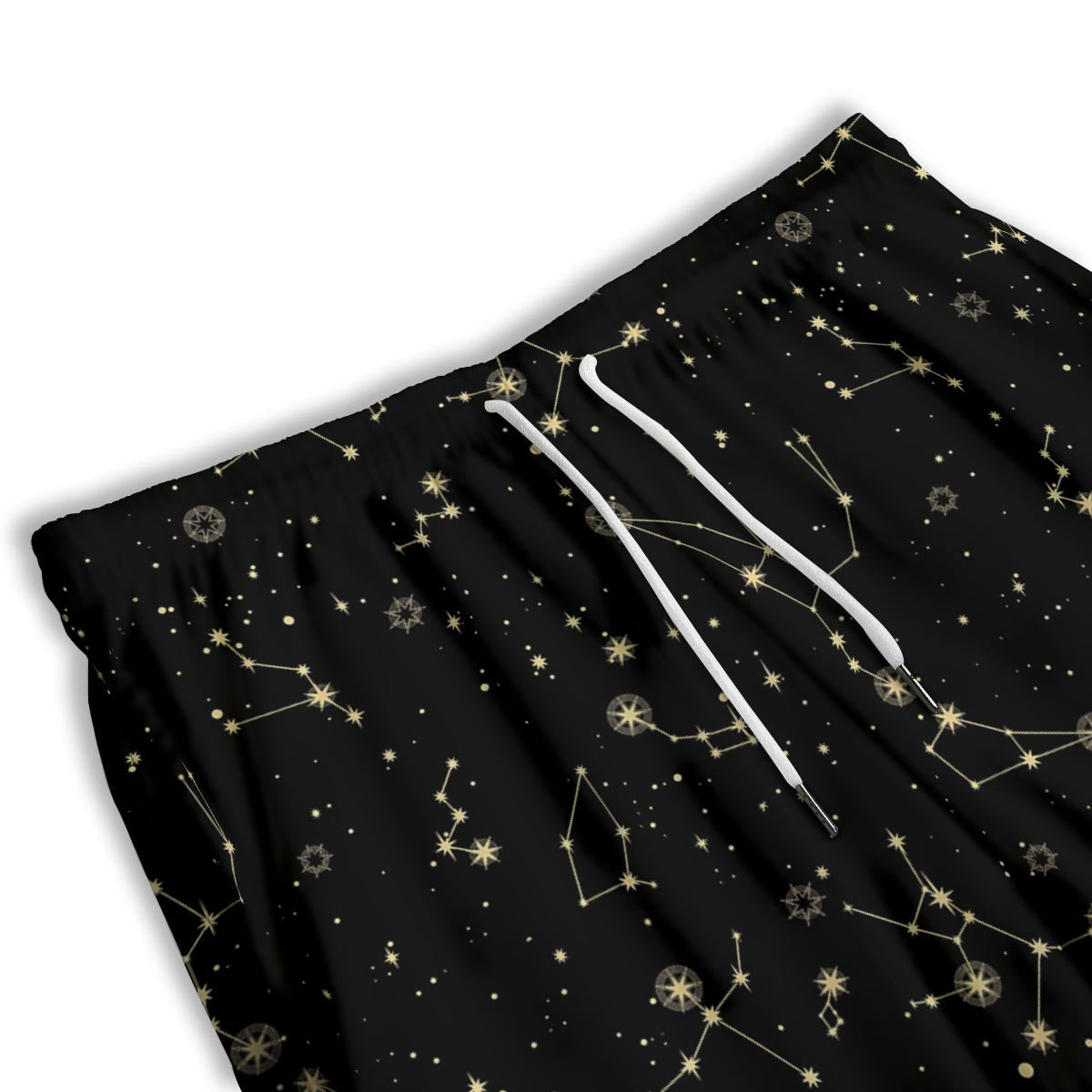 Sky Star Print Pattern Men's Athletic Shorts