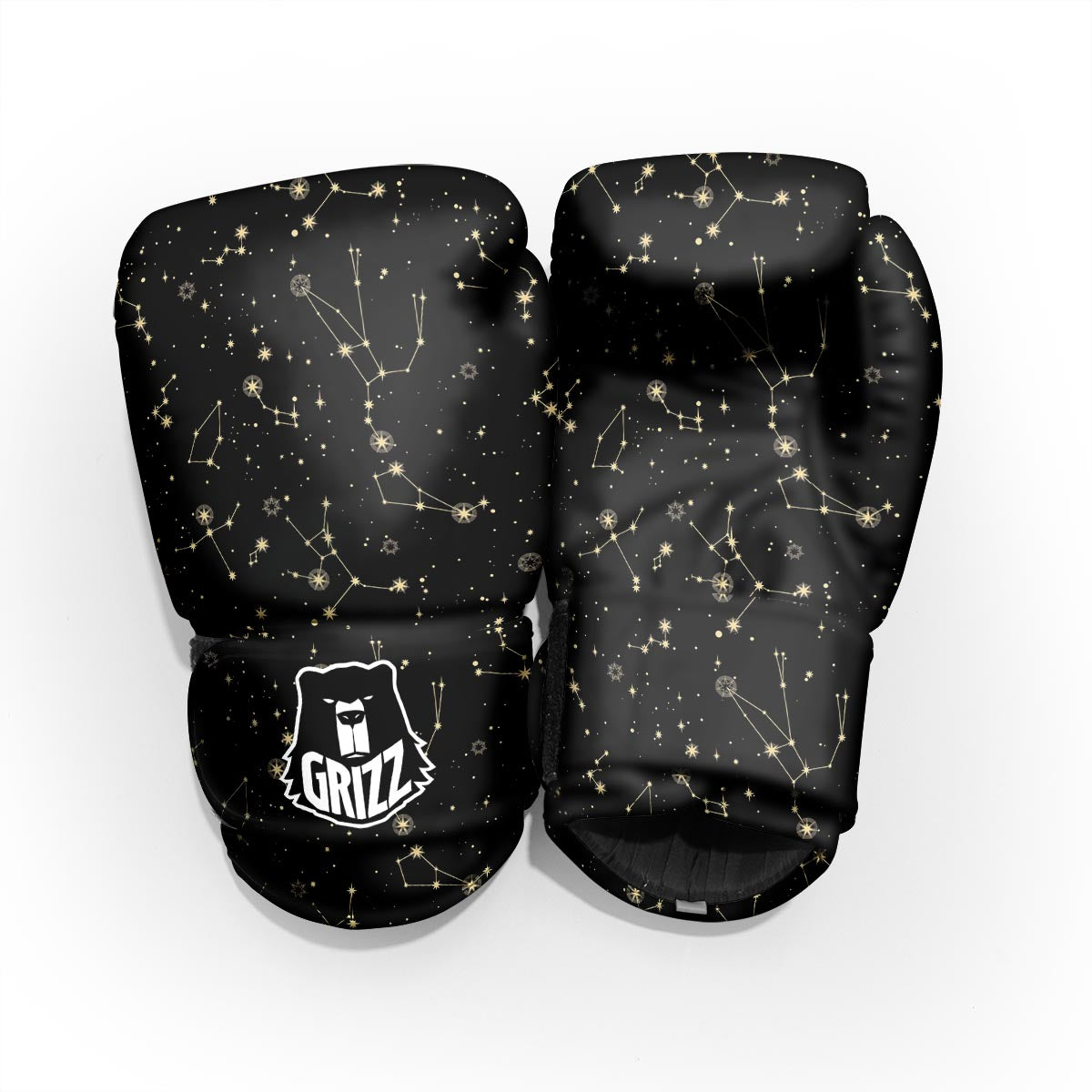 Sky Star Print Pattern Pro Boxing Glove
