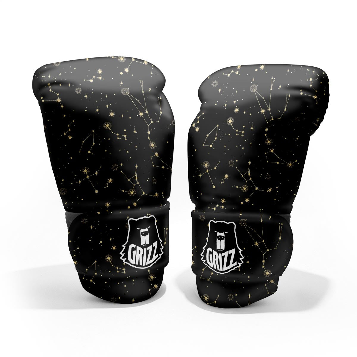 Sky Star Print Pattern Pro Boxing Glove