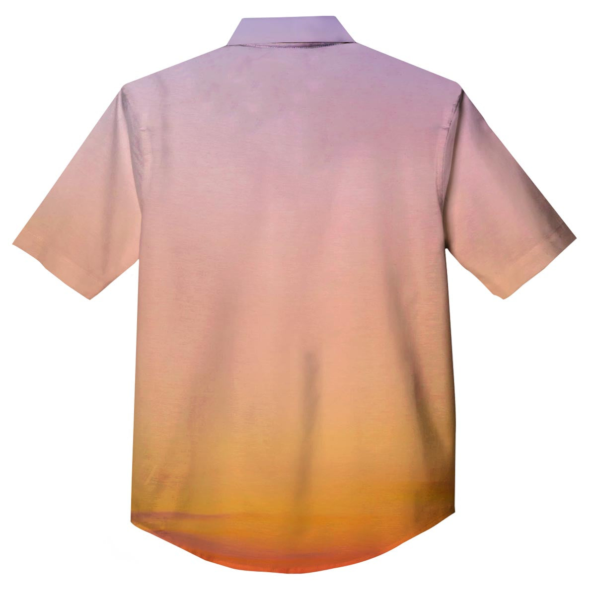 Sky Sunrise Print Button Up Shirt-grizzshop