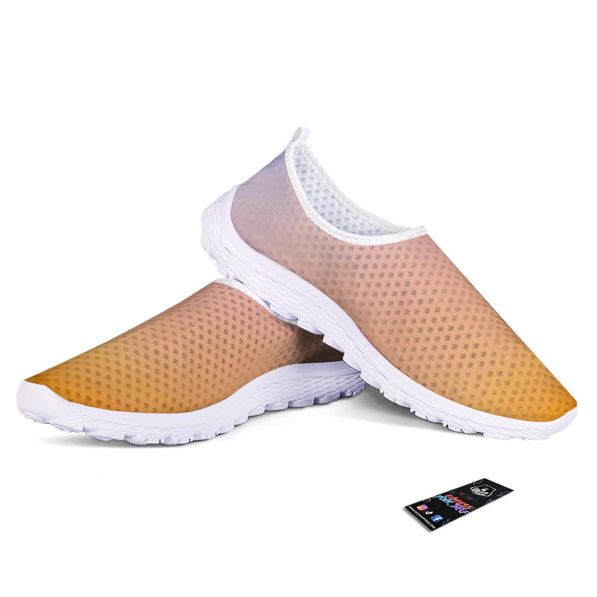 Sky Sunrise Print Nurse Shoes-grizzshop