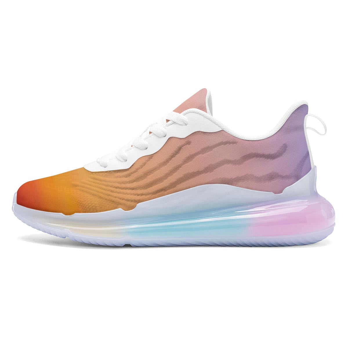 Sky Sunrise Print Running Sneakers-grizzshop