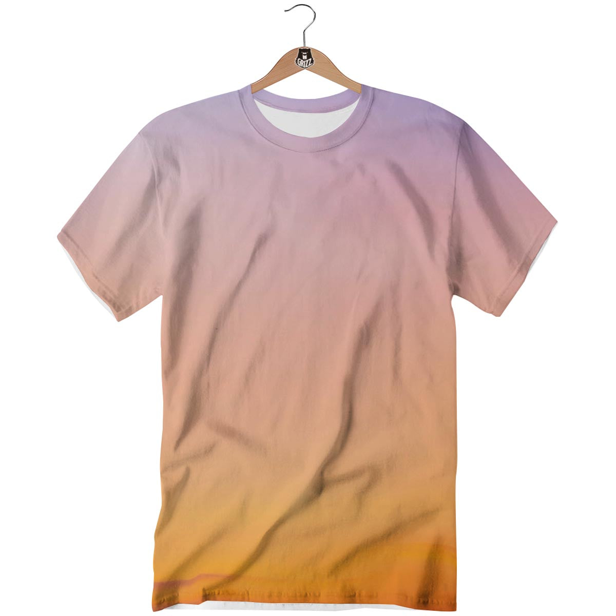 Sky Sunrise Print T-Shirt-grizzshop