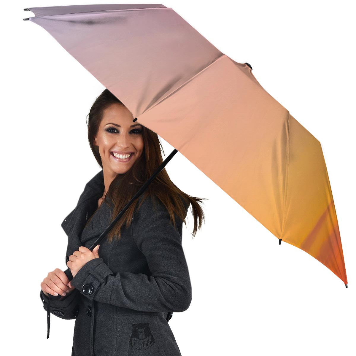 Sky Sunrise Print Umbrella-grizzshop