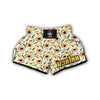 Slice Peach Pattern Print Muay Thai Boxing Shorts-grizzshop