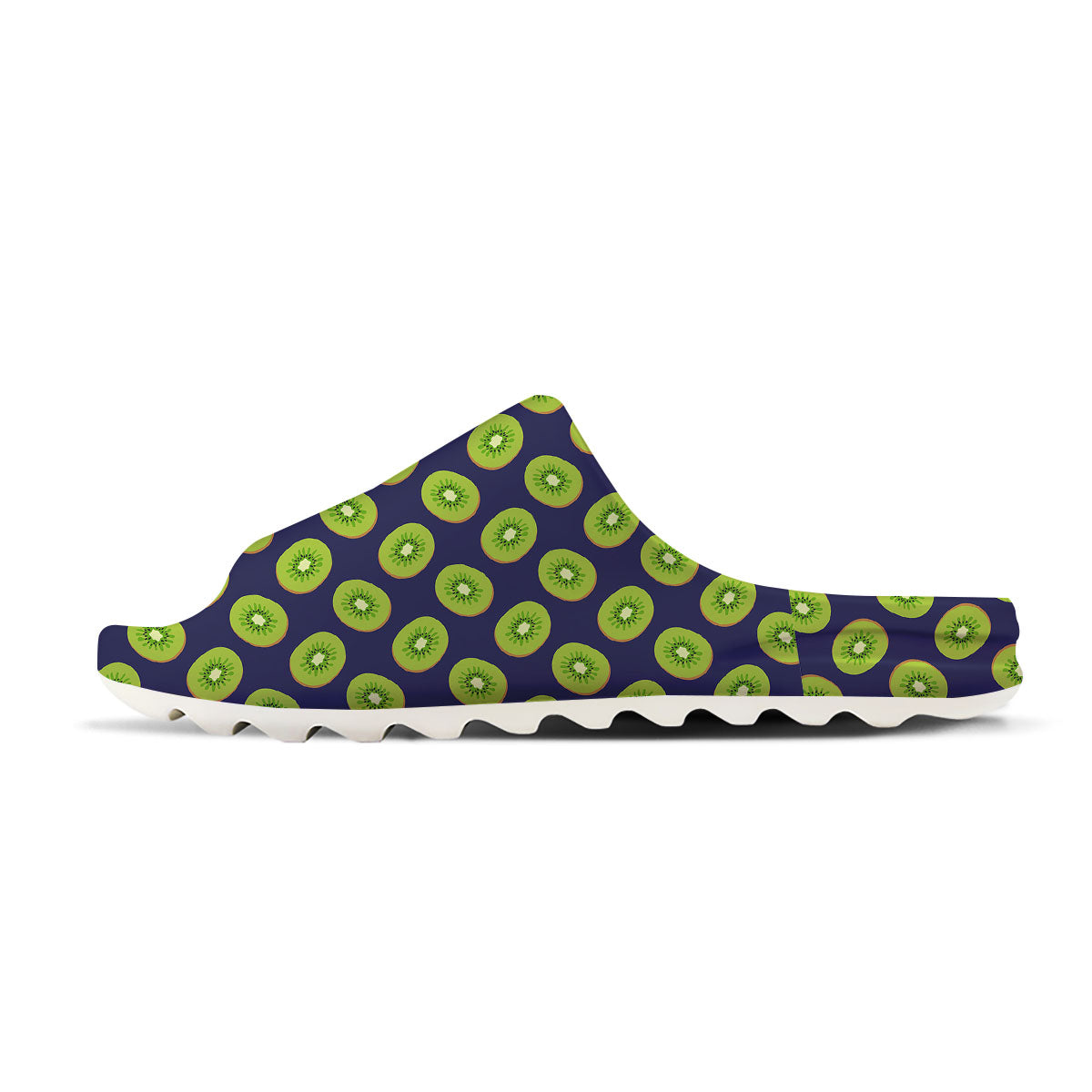 Slices Kiwi Print Pattern Sandals-grizzshop