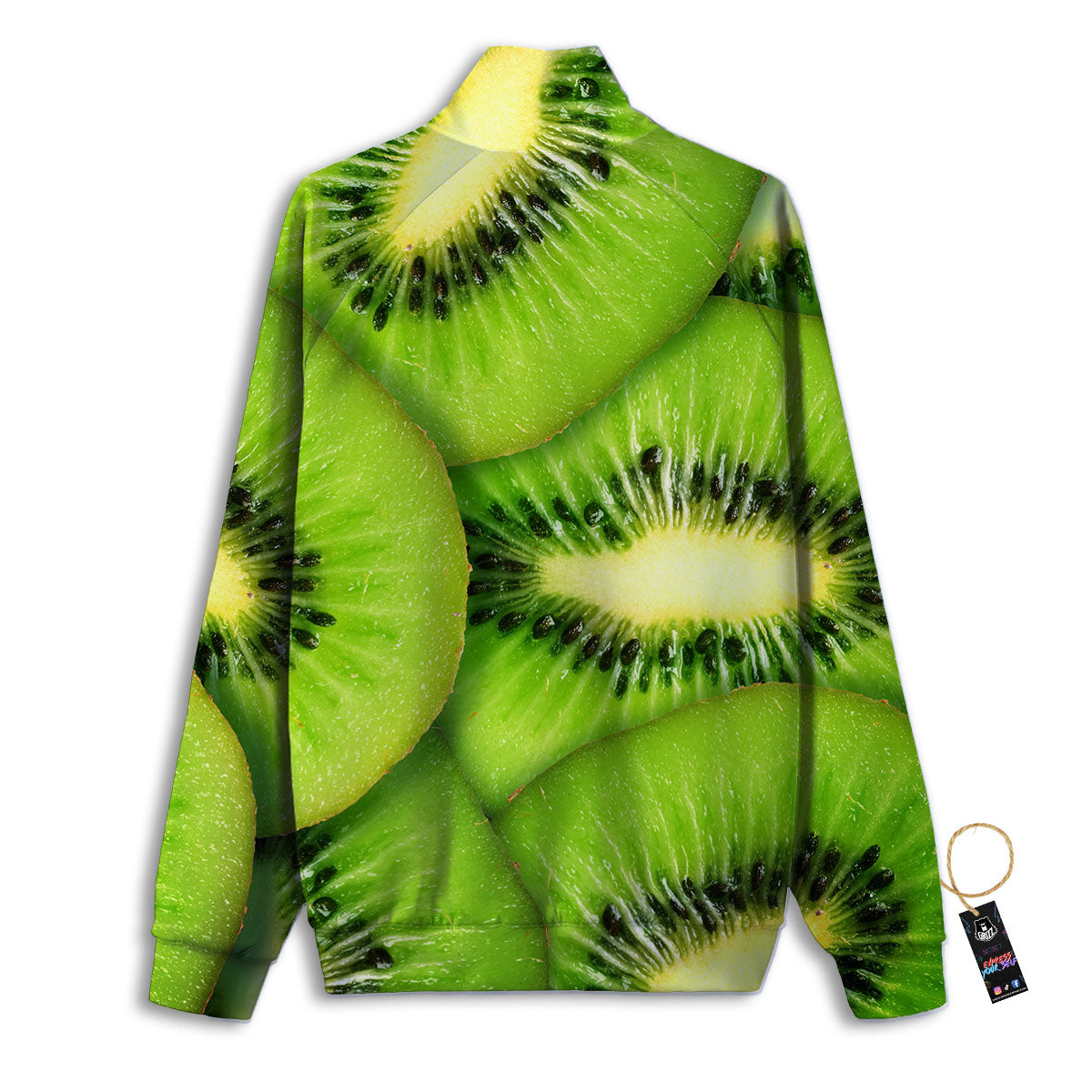 Slices Kiwi Print Track Jacket-grizzshop