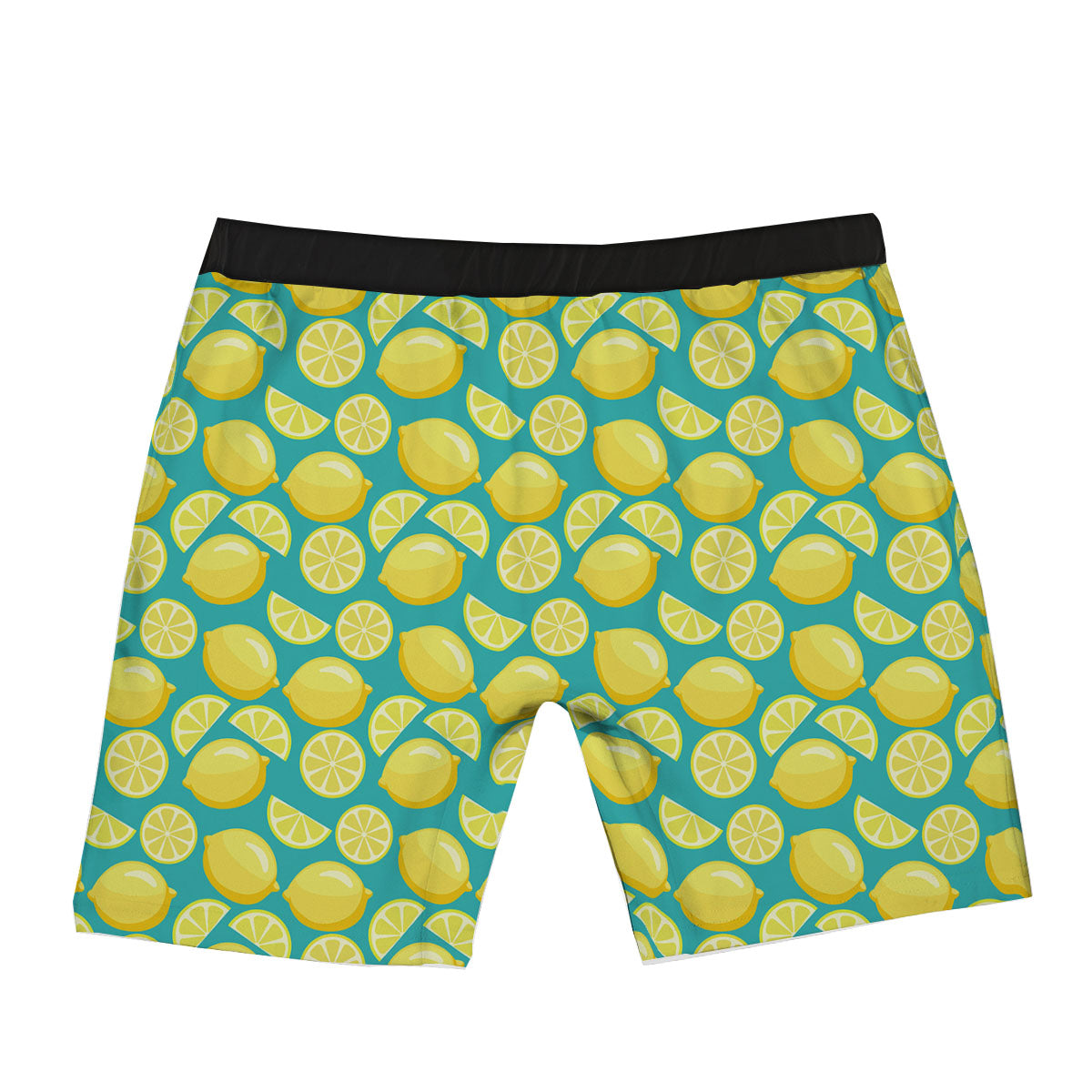 Slices Lime Print Pattern Boxer Briefs-grizzshop