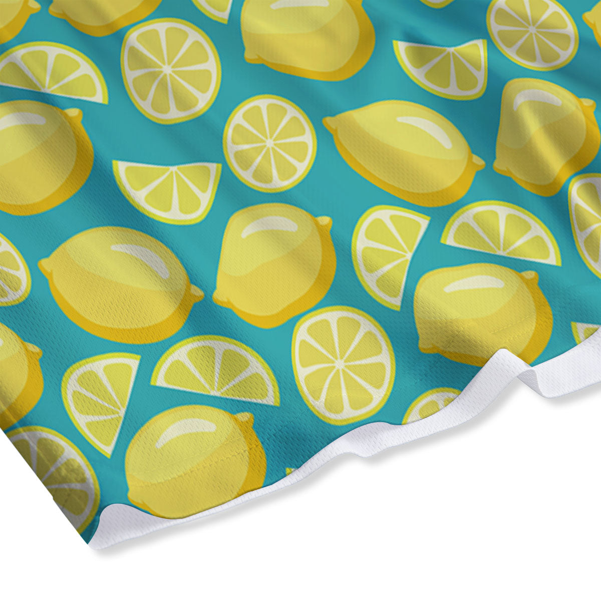 Slices Lime Print Pattern Mesh Shorts-grizzshop