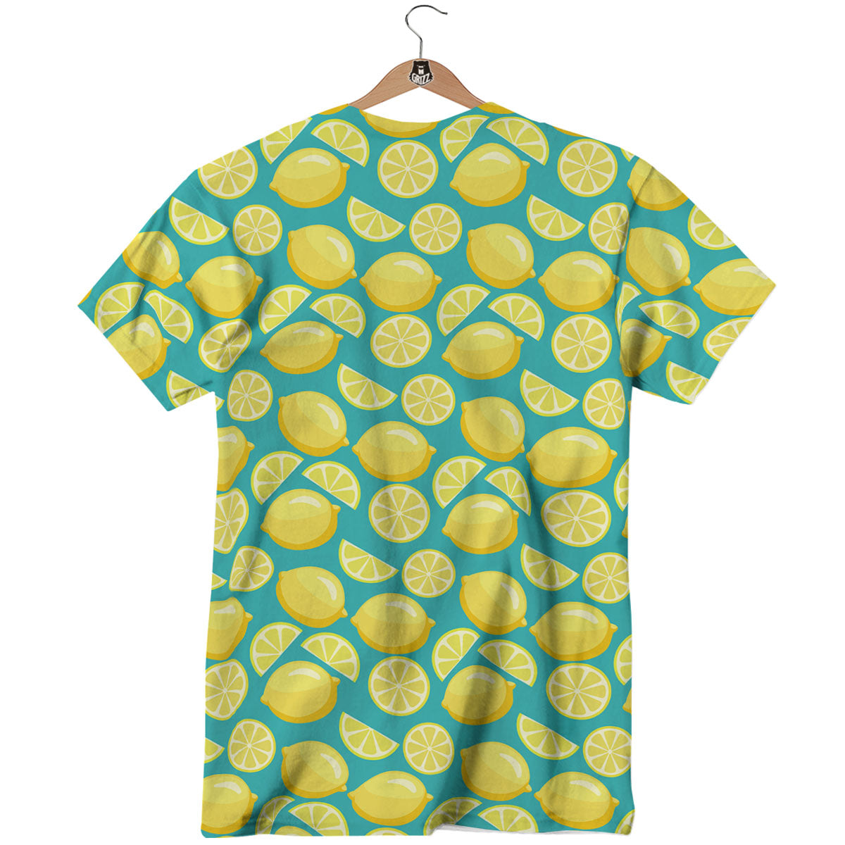 Slices Lime Print Pattern T-Shirt-grizzshop