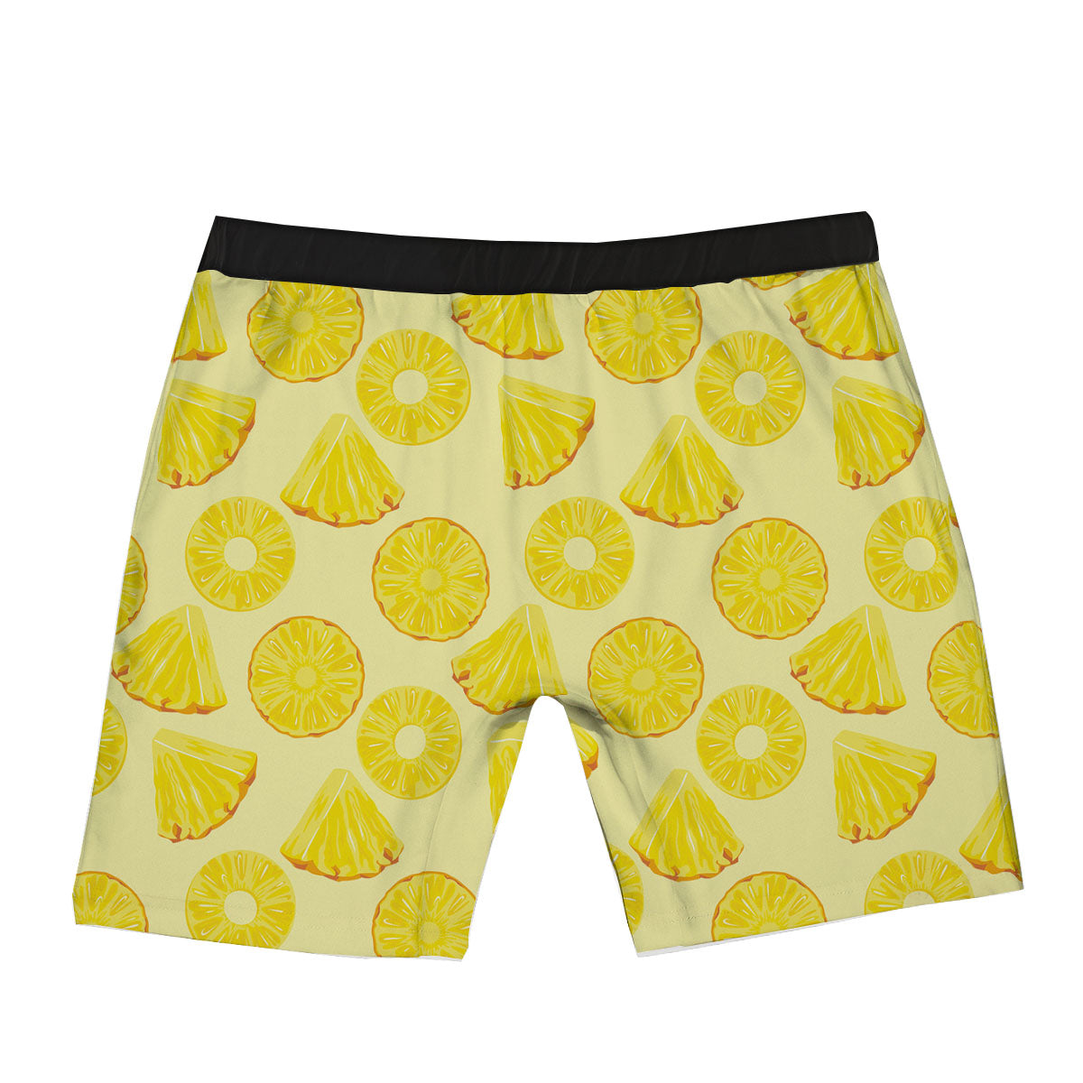Slices Pineapple Print Pattern Boxer Briefs-grizzshop