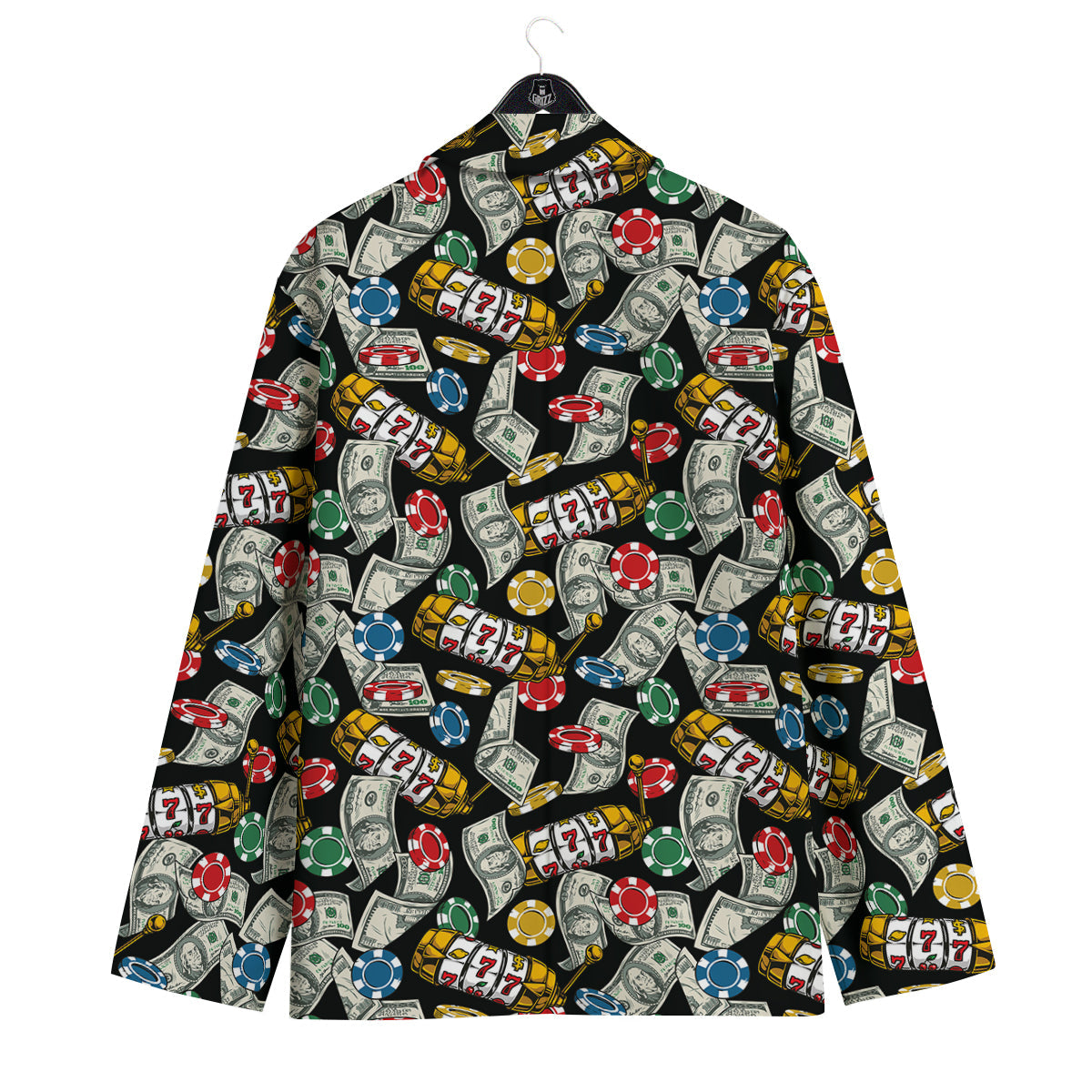 Slot Machines Casino Print Pattern Men's Sport Coat-grizzshop