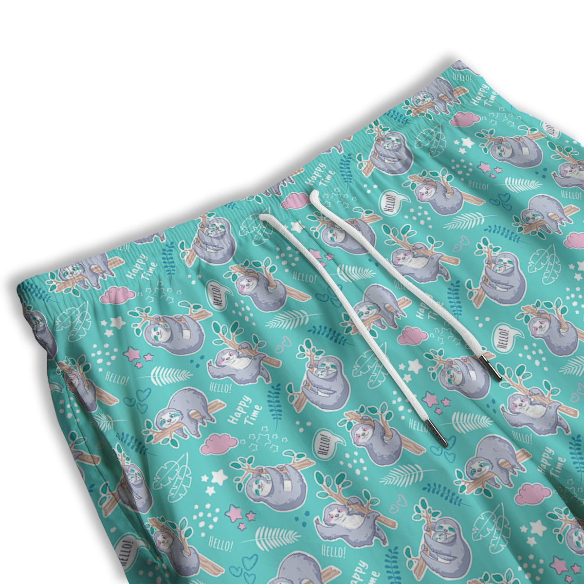 Sport Lacrosse Print Pattern Men's Athletic Shorts