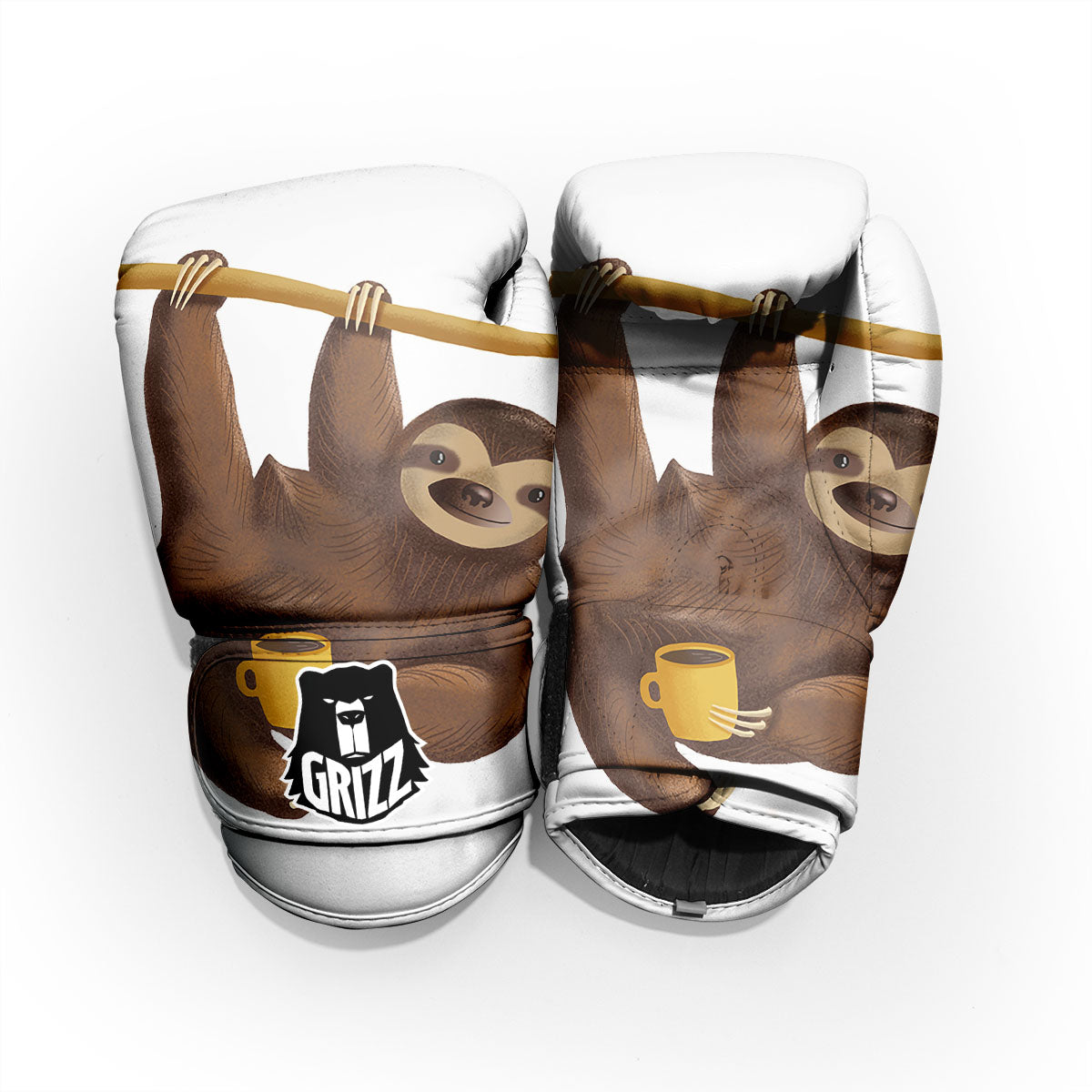 Sloth Happy Print Pro Boxing Glove